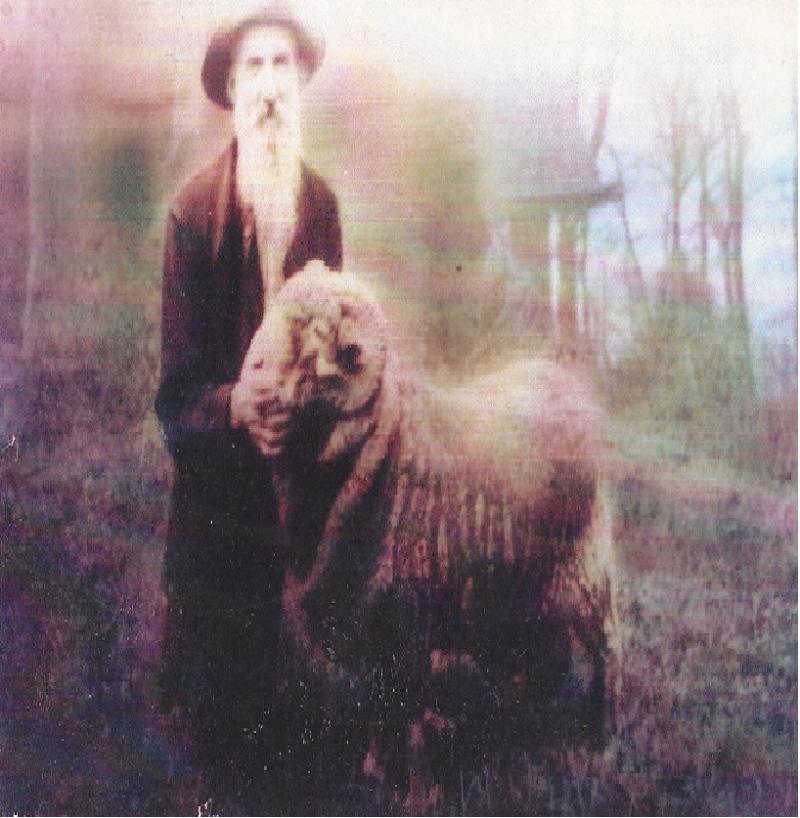 Great Great Great Grandfather with prized Ram